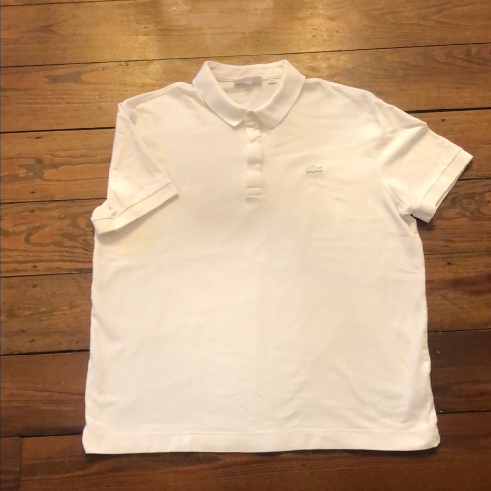 Lacoste White Polo Shirt